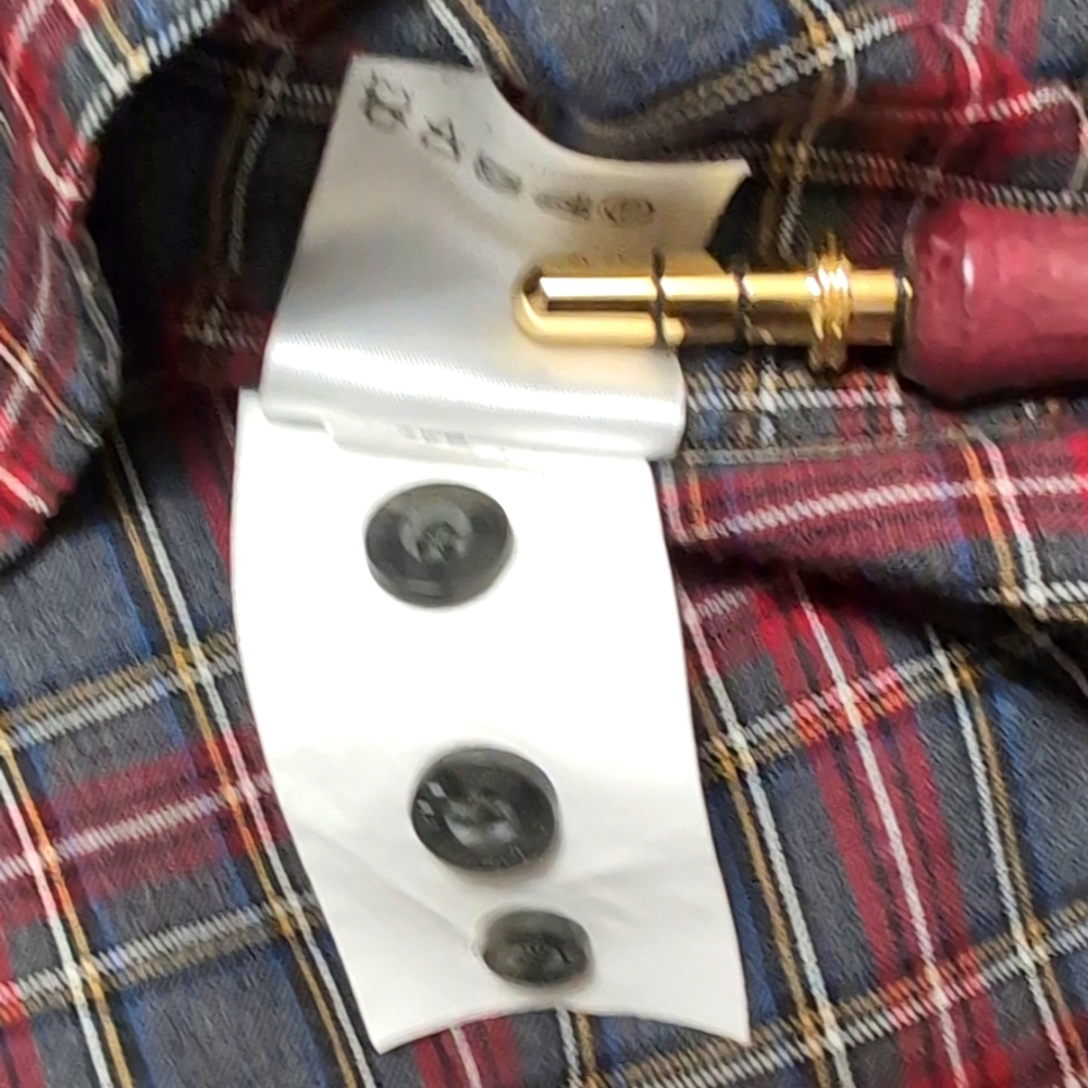 Sir Pendleton Grey & Red Tartan NWOT - Picture 6 of 6